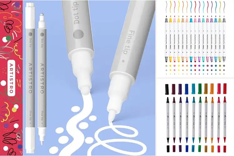 Detailed view of Best 1–5 Mm Dot Tip Markers