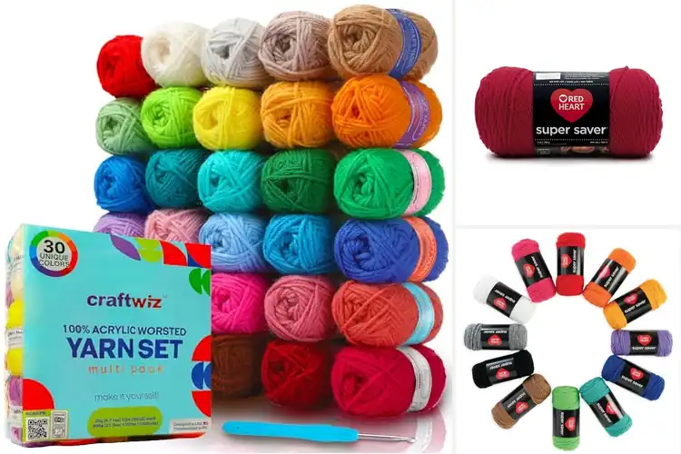 Detailed view of Best 100 Percent Acrylic Yarn