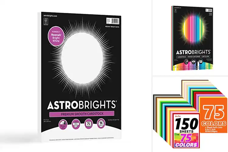 Detailed view of Best 75 Sheets Cardstock
