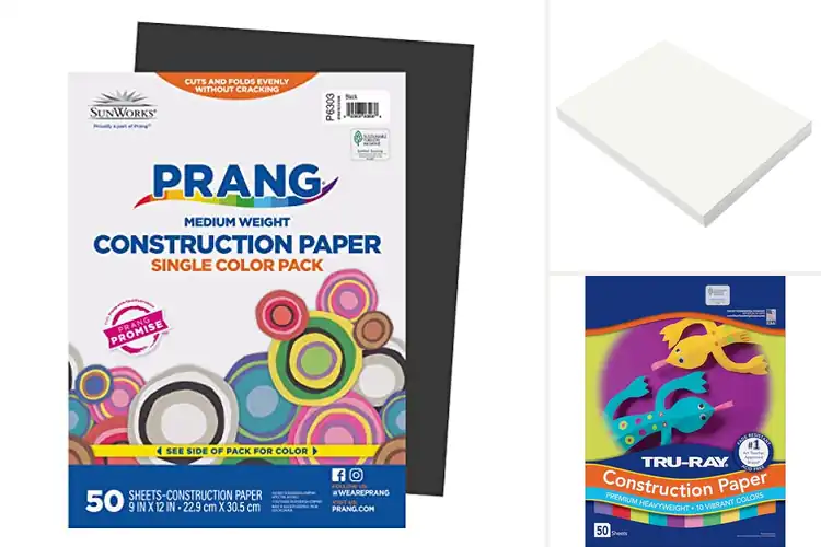 Detailed view of Best 9×12 Construction Papers for Vibrant, Durable Crafts