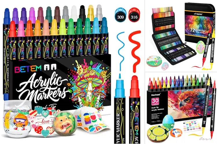 Detailed view of Best Acrylic Paint Markers: Top 10 Picks for Stunning Art