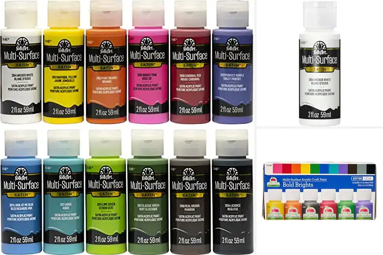 Detailed view of Best Acrylic Paints With Satin Finish