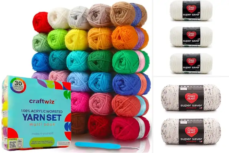 Detailed view of Best Acrylic Worsted Yarn