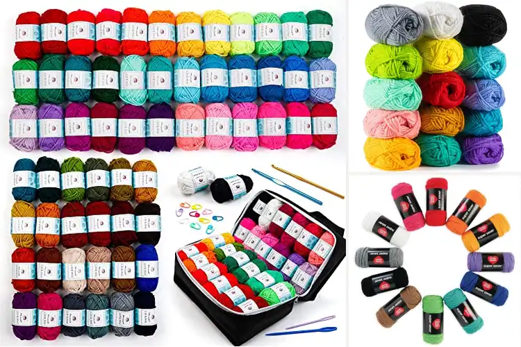 Detailed view of Best Acrylic Yarn For Knitting And Crochet