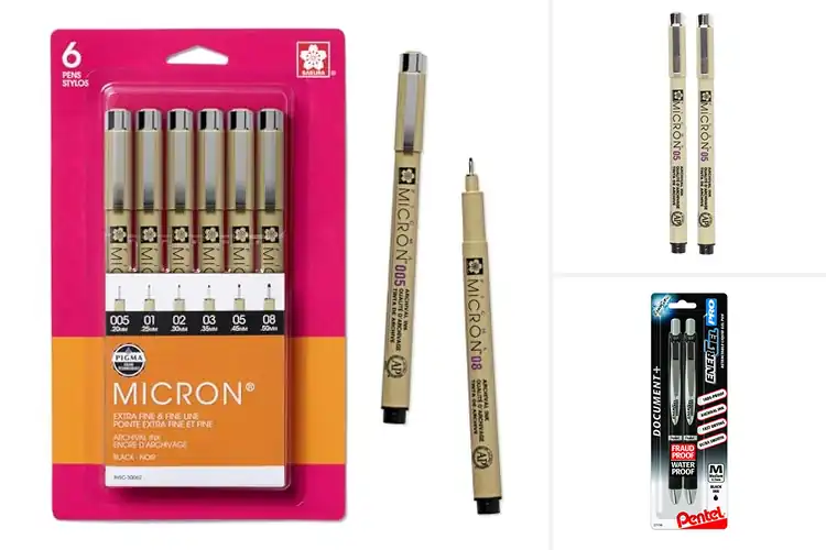 Detailed view of Best Archival Pens: Top 10 Picks for Lasting Creations