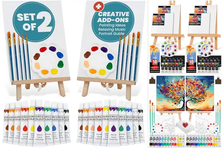 Detailed view of Best Art Kits for Couples: 10 Fun Projects to Bond & Create