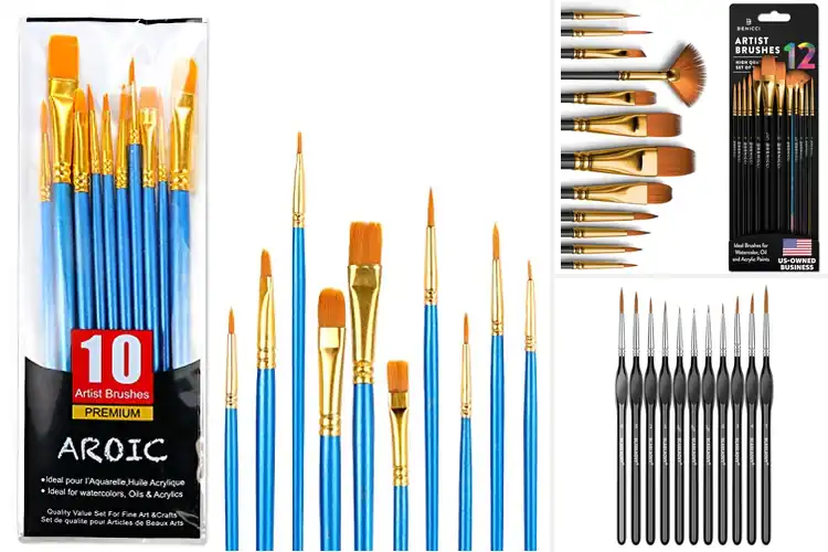 Detailed view of Best Artist Brush Kits for Stunning Creative Results