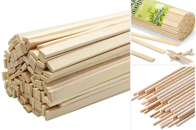 Detailed view of Best Bamboo Craft Sticks