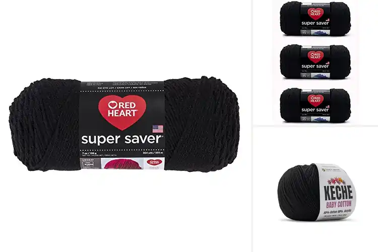 Detailed view of Best Black Yarn