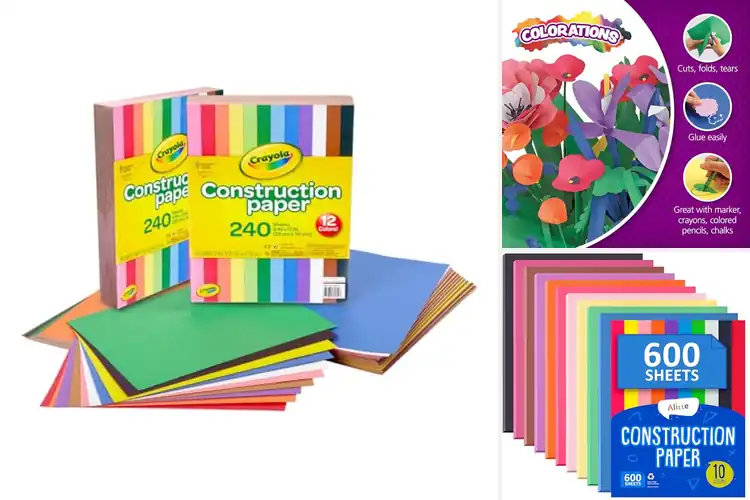 Detailed view of Best Bulk Construction Papers for Vibrant, Durable Crafts