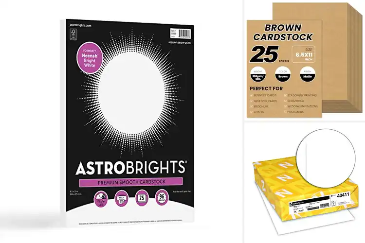 Detailed view of Best Cardstock Sheets: Sharp Projects Every Time