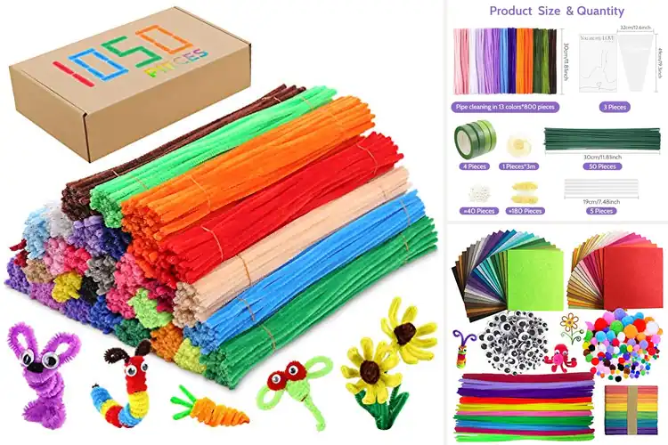 Detailed view of Best Chenille Stem Sets