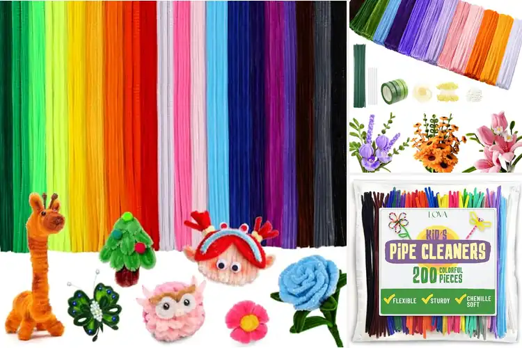 Detailed view of Best Chenille Stems