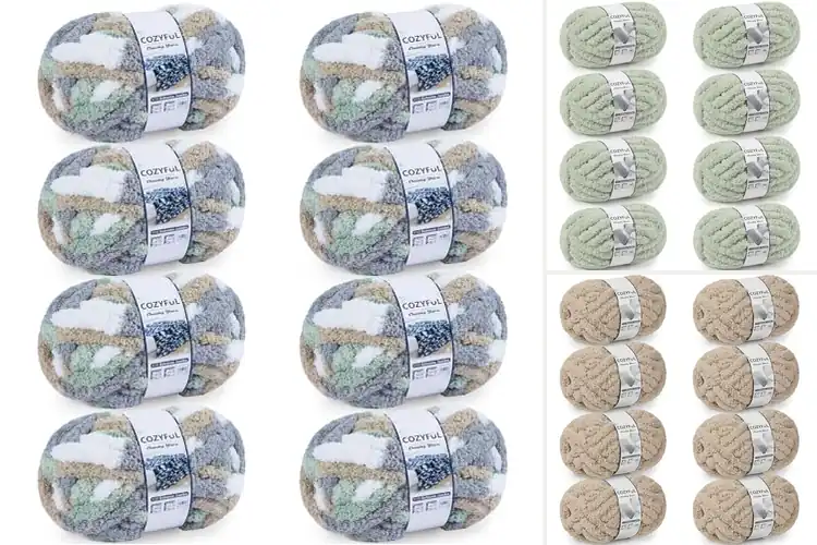 Detailed view of Best Chunky Yarns: 10 Top Picks for Cozy, Vibrant Creations