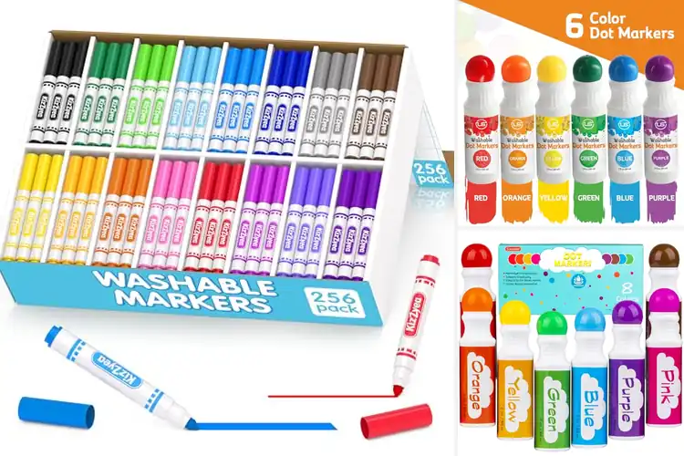Detailed view of Best Classroom Markers For Arts And Crafts