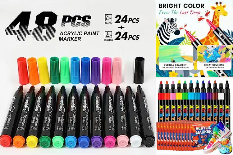 Detailed view of Best Classroom Paint Markers