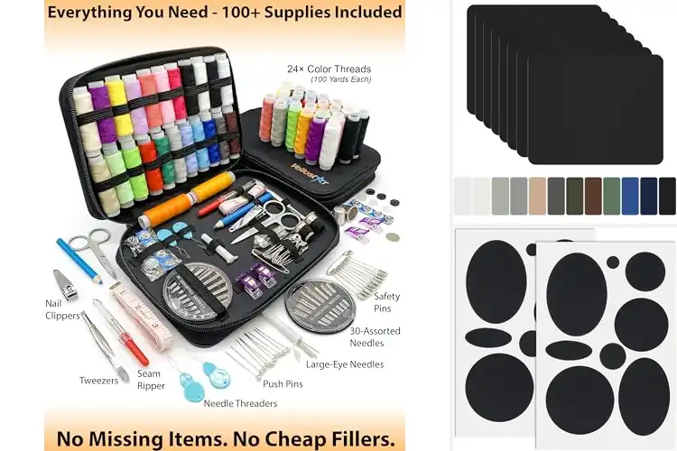 Detailed view of Best Clothing Repair Kits