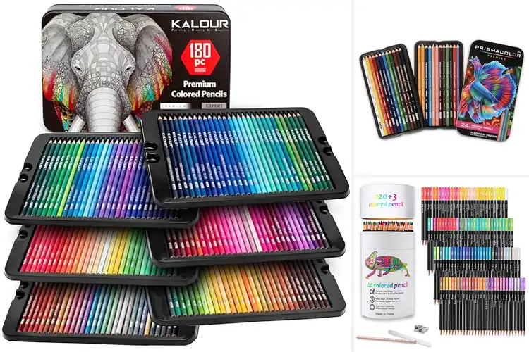 Detailed view of Best Colored Pencils for Blending