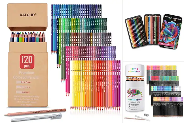 Detailed view of Best Colored Pencils for Shading