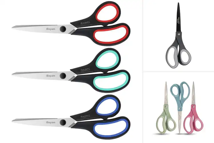 Detailed view of Best Comfort Grip Scissors
