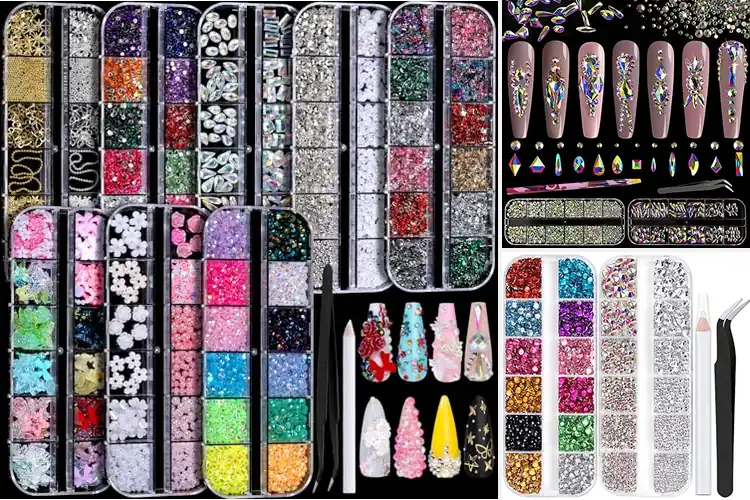 Detailed view of Best Crafts And Nail Art Rhinestones