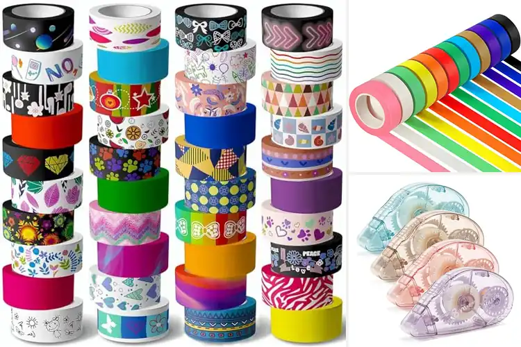 Detailed view of Best Crafts Tapes for Colorful, Fun Creations