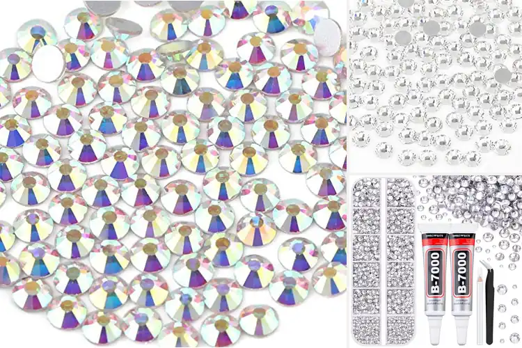 Detailed view of Best Crystal Rhinestones: Shine Bright with Top Craft Gems