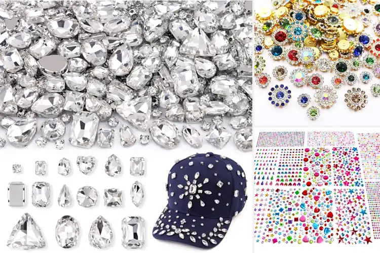 Detailed view of Best Decorative Rhinestones