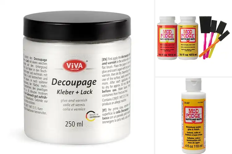 Detailed view of Best Decoupage Glues: Top 10 Picks for Flawless Crafting