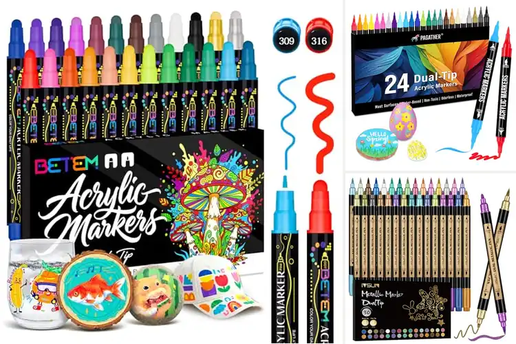 Detailed view of Best DIY Craft Markers