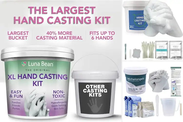 Detailed view of Best DIY Hand Casting Kits For Adults