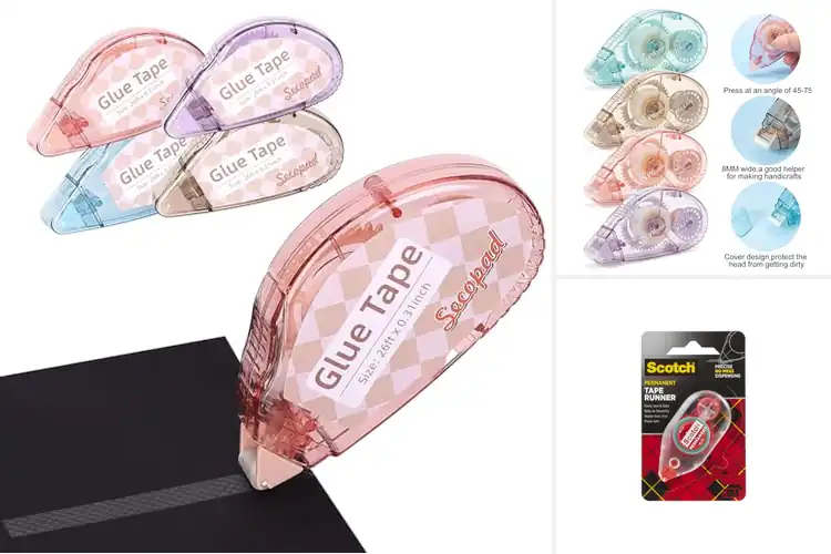 Detailed view of Best Double Sided Tape For Scrapbooking