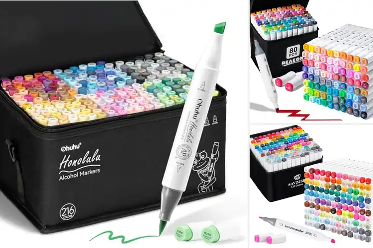 Detailed view of Best Dual Tip Markers to Boost Your Art Skills Instantly