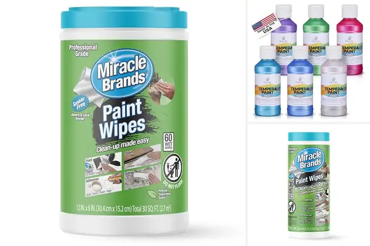 Detailed view of Best Easy Cleanup Paints