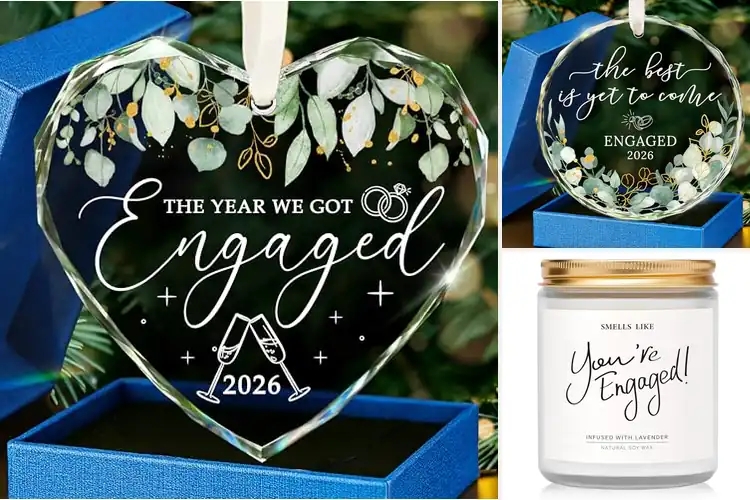Detailed view of Best Engagement Keepsakes For Couples