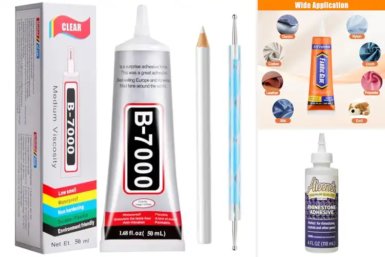 Detailed view of Best Fabric Glues For Rhinestones
