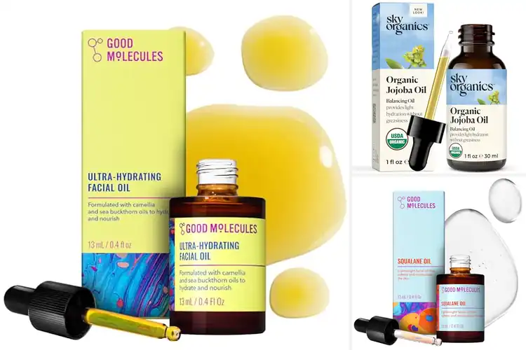 Detailed view of best face oils for blemish prone skin