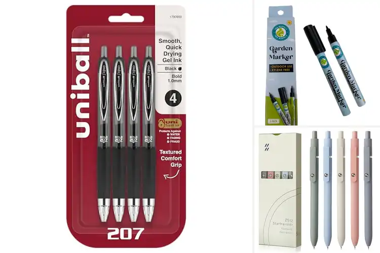 Detailed view of Best Fade Resistant Pens