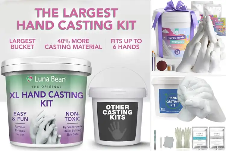 Detailed view of Best Family Hand Sculpture Kits