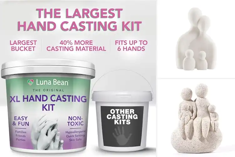 Detailed view of Best Family Keepsake Sculptures: Cherish Memories Forever