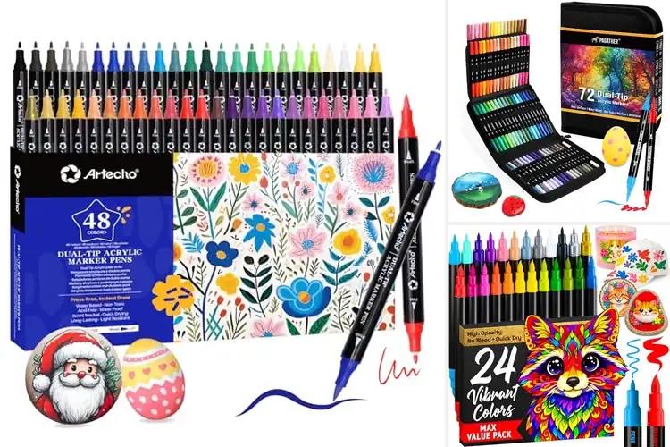 Detailed view of Best Fine Tip Acrylic Markers: Unleash Your Art