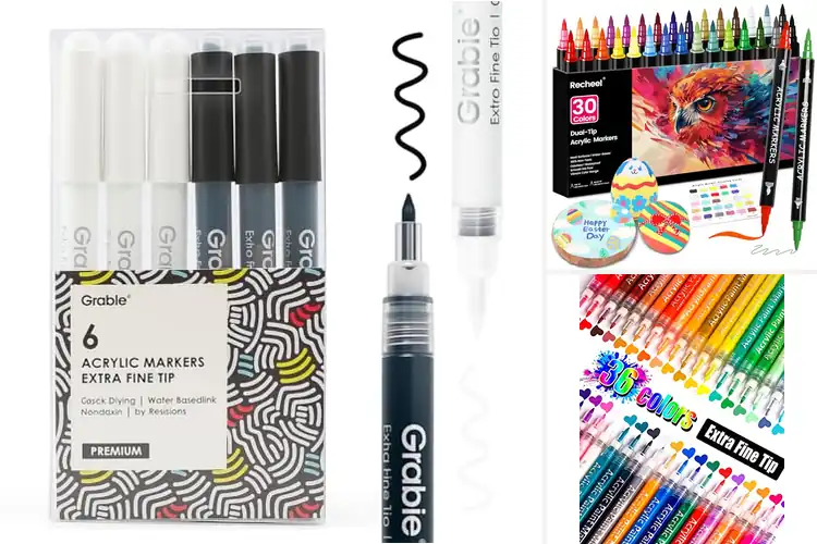 Detailed view of Best Fine Tip Paint Markers For Detailing