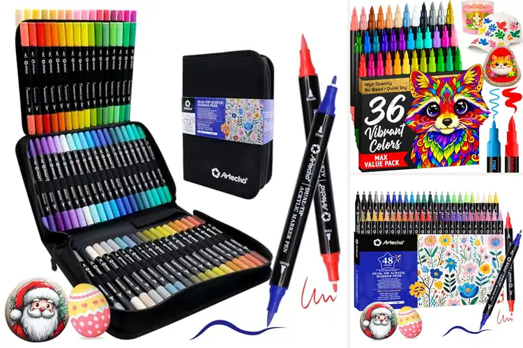 Detailed view of Best Fine Tip Paint Pens for Smooth, Precise Art