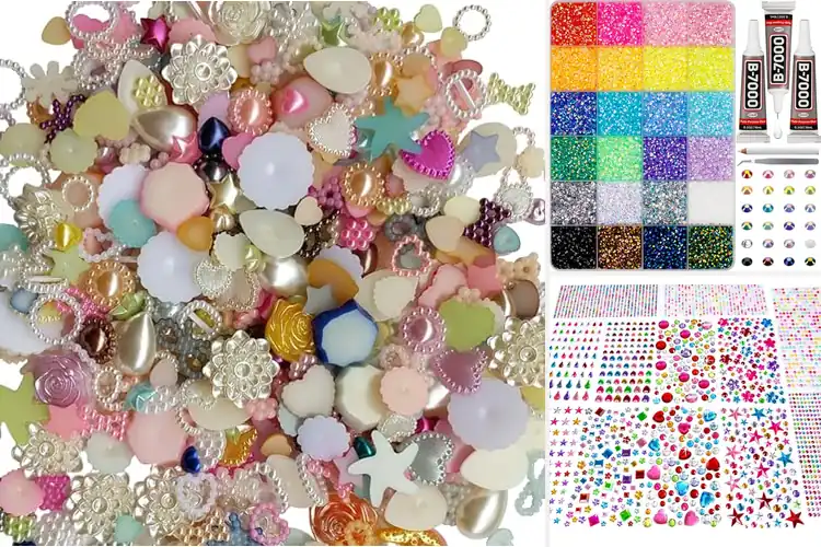 Detailed view of Best Flat Back Gems For Crafting: Colorful Picks
