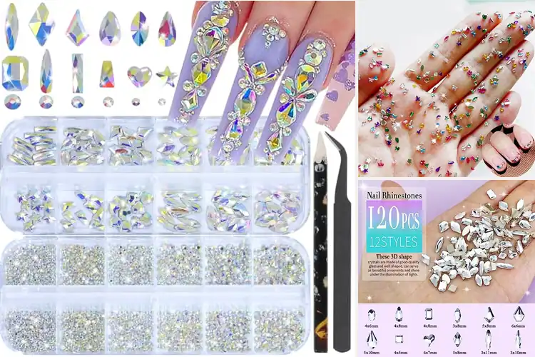 Detailed view of Best Flat Back Rhinestones For Nail Art