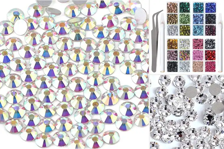Detailed view of Best Flatback Crystals: Top Picks for Stunning Sparkle