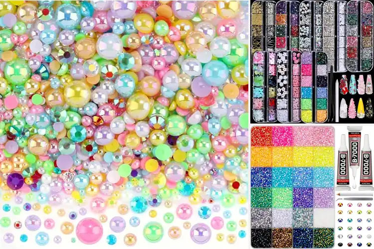 Detailed view of Best Flatback Gems: Sparkle, Durability, and Style Guide