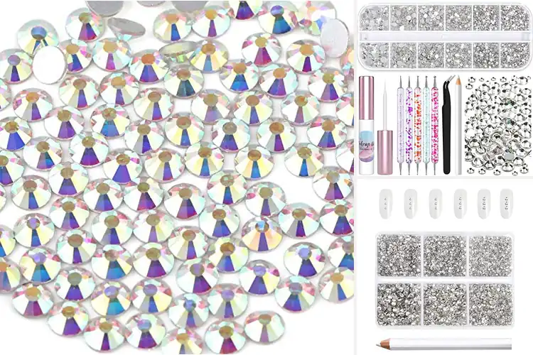 Detailed view of Best Flatback Rhinestones For Body Art