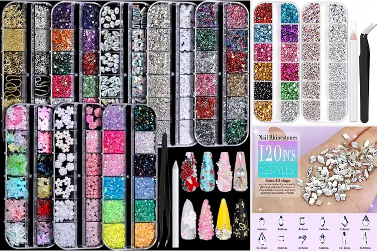 Detailed view of Best Flatback Rhinestones For Crafts And Nails