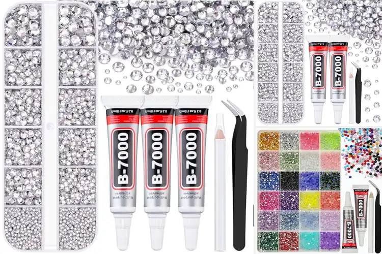 Detailed view of Best Flatback Rhinestones for Glue